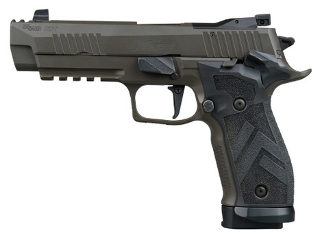 Sig Sauer 226X59LEGIONSAO P226 XFive Legion Full Size 9mm Luger 20+1 4.40" Black Barrel, Legion Gray Cerakote Stainless Steel Integrated Compensator/Optic Ready/Serrated Slide & Alloy Frame w/Accessor