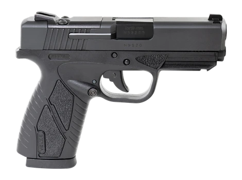 Bersa BP9MCCOR BPCC  Sub-Compact 9mm Luger 8+1 3.30" Black Barrel, Matte Black Steel Optic Ready/Serrated Slide, Black Polymer Frame w/Accessory Rail, RMSc Footprint                                   