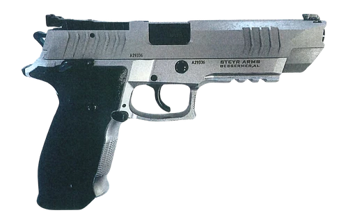 Steyr Arms ATC5BASE ATC Base 9mm Luger 20+1 5" Black Barrel, Nitrocarburized Stainless Steel Lightening Cut/Optic Cut/Serrated Slide & Frame w/Beavertail & Picatinny Rail, Black Grips                 