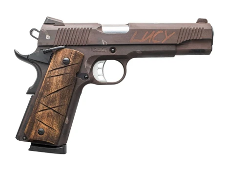 Tisas Arms 10100528AA5 1911 Duty Sports South Exclusive 45 ACP 8+1 5" Stainless Steel Slide & Frame w/Picatinny Rail