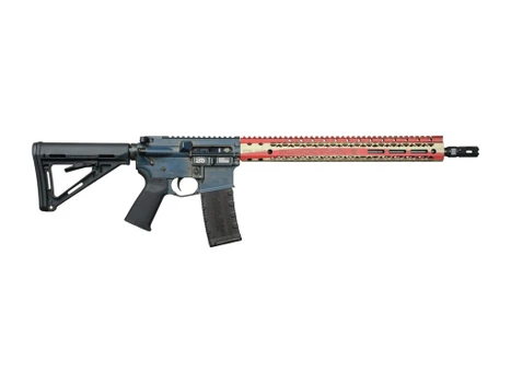 Black Rain Ordnance BRO-BETSY-250 Spec15 250th Anniversary 5.56 NATO 30+1 16" Red, White & Blue w/250th Anniversary Engraving Aluminum Receiver w/Picatinny Rail, Magpul MOE SL Black Polymer Stock, Bla