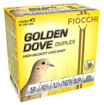 FIO 12DD1568  GLD DOVE   12 2.75 6+8   1-1/5 25/10