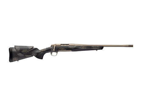 Browning 036143229 X-Bolt 2 Speed SPR HD Full Size 300 Win Mag 3+1 22" Burnt Bronze Cerakote Fluted Threaded Barrel, Burnt Bronze Cerakote Steel Drilled & Tapped Receiver, Bronze/Gray Camo Adj Vari-Te