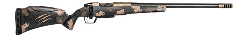 Fierce Firearms ROGSCMX22CM18BRS Carbon Mini Rogue XP 22 Creedmoor 3+1 18" Carbon Fiber Match Grade Barrel, Smoked Bronze Cerakote Steel Drilled & Tapped Receiver, Sonora Ambush Camo Adj Comb & BiPod 