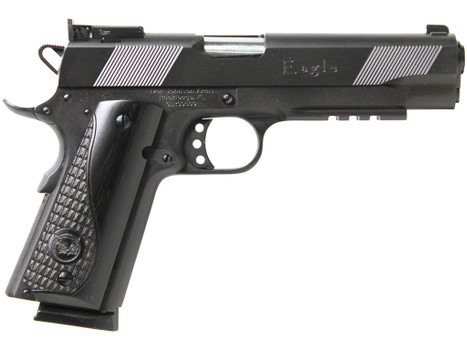 Iver Johnson Arms EAGLELR Eagle LR Government Size 45 ACP 8+1 5" Matte Blued