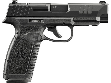 FN 66101763Micro-Compact Frame 9mm Luger 10+1 3.80" Black Target Crown Steel Barrel, Black PVD Optic Cut/Serrated Stainless Steel Slide & Polymer Frame w/Picatinny Rail Interchangeable Backstrap Grip