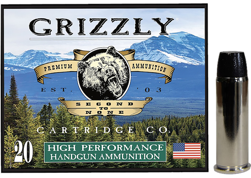 Grizzly Ammo GC44M9   44RemMag 260gr Wide Flat Nose Gas Check 20 Per Box/10 Case                                                                                                                        