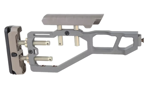 Q LLC ACCFIXSTOCKGRAY  Stock Assembly Gray Fits AR-Platform                                                                                                                                             