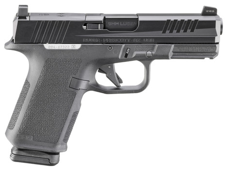 Ruger 19415 RXM  9mm Luger 15+1 4" Black FNC Nitride Alloy Steel Barrel & Optic Ready/Serrated Slide, Black Polymer Frame w/Accessory Rail, Textured Grip                                               
