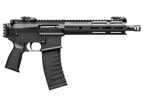 Kriss USA DM22P26BL25 DMK22P 22 LR 25+1 10.50" Black Threaded Barrel, Matte Black Picatinny Rail Receiver, Picatinny Rail Rear, Black Polymer Grip