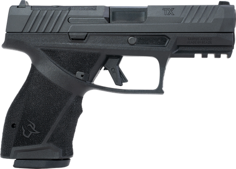 Taurus  TX 9  Compact 9mm Luger 15+1 4" Black Barrel, Black Nitride Alloy Steel Optic Ready/Serrated Slide, Black Stainless Steel Frame w/Picatinny Rail, Interchangeable Backstrap Grip                