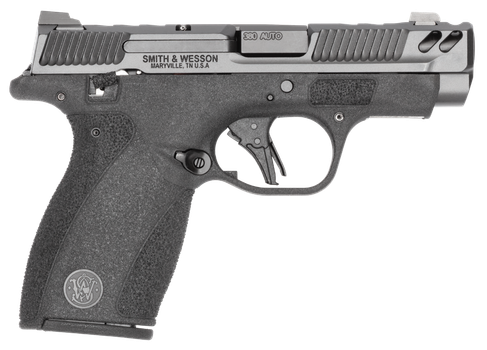 Smith & Wesson 14419 Bodyguard 2.0 Bodyguard 2.0 Carry Comp *CA Compliant Micro 380 ACP 10+1 3.10" Black Armornite PowerPort Vented Barrel, Gray Armornite Stainless Steel Ported/Serrated Slide, Black 