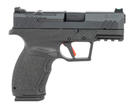 Tisas Arms 15000302 PX-9  Carry 9mm Luger 15+1 3.50" Black Carbon Steel Optic Ready/Serrated Slide, Black Polymer Frame w/Picatinny Rail, Black Rubber Grip, RMR Footprint                              
