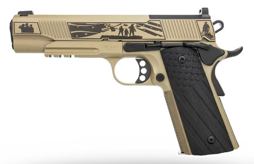 Kimber Mfg, Inc 3700897 Next Gen  45 ACP 7+1 5" Stainless Deep Crown Barrel, Stainless Stainless Steel Engraved/Optic Ready/Serrated Slide, Satin Stainless Steel Frame w/Beavertail, Black Walnut w/G10