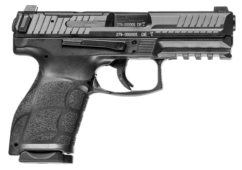 HK 81001059 VP9A1 K *CA Compliant Compact 9mm Luger 10+1 4.09" Black Barrel & Steel Optic Ready/Serrated Slide, Black Polymer Frame w/Picatinny Rail, Interchangeable Backstrap Grip, Ambidextrous      