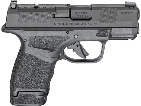 Springfield Armory HC931380BOSP Hellcat OSP Micro Compact 380 ACP 13+1 3" Black Melonite Steel Barrel & Optic Ready/Serrated Slide, Black Polymer Frame w/Accessory Rail, Adaptive Texture Grip
