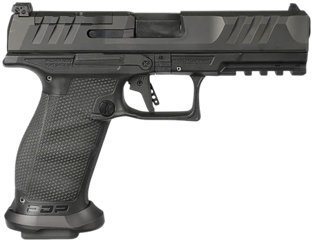 Walther Arms  PDP Pro E Full Size Frame 9mm Luger 10+1 4.50" Optic Ready/Serrated Slide                                                                                                                 