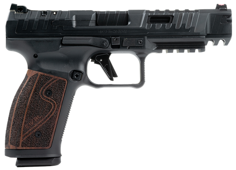 Canik HG7010R-N SFx Rival-S Full Size Frame 9mm Luger 18+1 5" Black Steel Barrel, Black Steel Optic Ready/Ported/Serrated Slide, Black Steel Frame w/Picatinny Rail, Rosewood Grip                      
