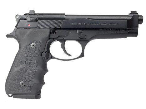 Beretta USA J92F700 92FS Brigadier 9mm Luger 10+1 4.90" Steel Barrel, Black Stainless Steel Serrated Slide, Black Aluminum Frame, Black Stippled Rubber Grip