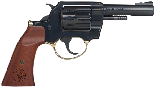 Henry H016GD Golden Boy  22 LR 10 Shot 4" Blued Steel Barrel, Cylinder, Blued Polished Steel Frame, Walnut Gunfighter Grip, Transfer Bar Safety, Exposed Hammer                                         