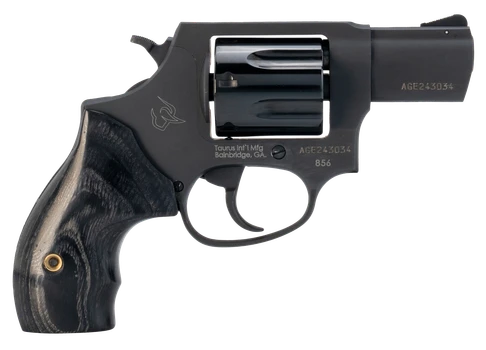 Taurus 2-85623 856  Small 38 Special +P 6 Shot 2" Black Stainless Steel Barrel, Cylinder & Frame, Transfer Bar Safety, Exposed Hammer                                                                   