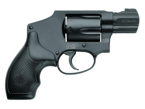 Smith & Wesson 103072 M&P 340 357 Mag Or 38 S&W Spl +P 5 Shot 1.88" Black Barrel, PVD Cylinder Black, Scandium Alloy J-Frame, XS Sights 24/7 Tritium Night Front Sight