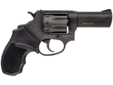 Taurus 2942M031 942 22 WMR 8rd 3" Barrel, Overall Matte Black Finish Steel & Finger Grooved Black Polymer Grip