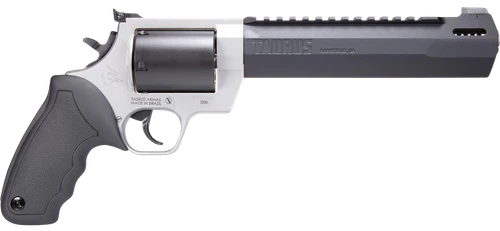 Taurus 2500085RH Raging Hunter  Large Frame 500 S&W Mag 5rd 8.38" Matte Black Ported/Target Crown Barrel, Matte Black Oxide Cylinder, Matte Stainless Steel Frame, Black Rubber Grip                    