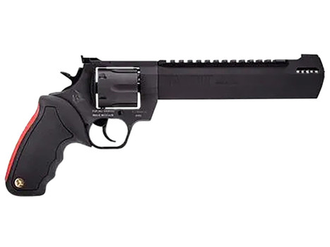 Taurus 2500101RH Raging Hunter Large Frame 500 S&W Mag 5rd 10" Black Ported/Target Crown Barrel, Black Cylinder, Black Steel Frame, Black Rubber Grip