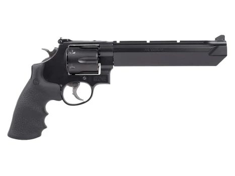 Smith & Wesson 170323 Performance Center 629 Stealth Hunter 44 Rem Mag 6rd 7.50" Matte Black Stainless Steel Black Polymer Grip