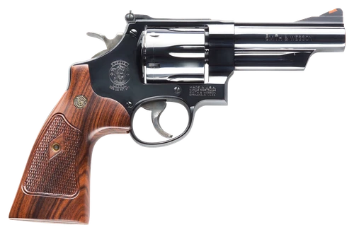 Smith & Wesson 150254 Model 29 Classic 44 Rem Mag or 44 S&W Spl Blued Carbon Steel 4" Barrel, 6rd  Cylinder & N-Frame, Checkered Square Butt Walnut Grip                                                