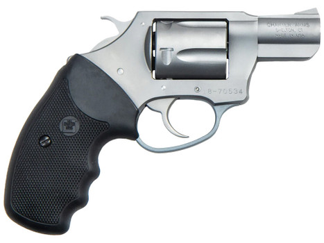 Charter Arms 73220 Undercoverette Small 32 H&R Mag, 6 Shot 2" Matte Stainless Steel Barrel & Cylinder, Matte Stainless Aluminum Frame w/Black Finger Grooved Rubber Grip, Exposed Hammer