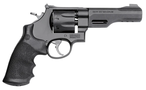 Smith & Wesson 170269 Model 327 Performance Center TRR8 357 Mag or 38 S&W Spl +P Black Stainless Steel 5" Barrel & 8rd  Cylinder, Black Scandium Alloy N-Frame , Black Synthetic Grip , Optics Ready    