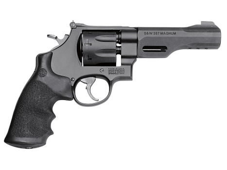Smith & Wesson 170269 Model 327 Performance Center TRR8 357 Mag or 38 S&W Spl +P Black Stainless Steel 5" Barrel & 8rd Cylinder, Black Scandium Alloy N-Frame , Black Synthetic Grip , Optics Ready