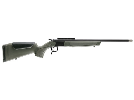 CVA CR4918 Scout Spur Compact 410 Gauge 1rd 20" Blued Single Shot Barrel, Blued Receiver w/Picatinny Rail, OD Green & Black Synthetic Stock