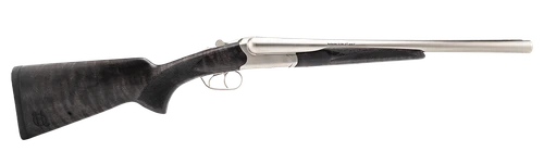Heritage Mfg BL2018NI Badlander  20 Gauge Break Open 2rd 18.50" Nickel Side By Side Barrel & Receiver, Fixed Turkish Walnut Wood Stock                                                                  