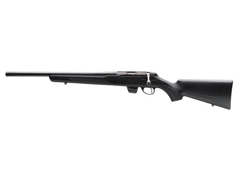 Tikka JRT1X400 T1X Roughtech 22 LR 10+1 20" Blued Threaded Barrel, Blued Drilled & Tapped Stainless Steel Receiver, Black Fixed Synthetic Stock, Left Hand