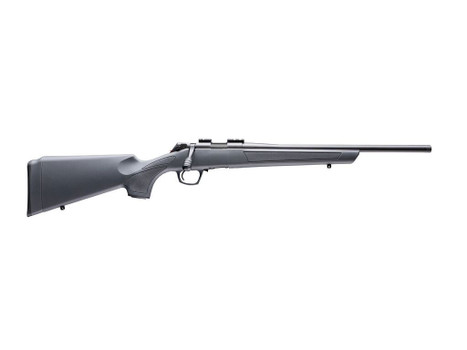 CVA CR2200 Cascade 22 LR 10+1 18" Matte Blued Steel Threaded Barrel & Receiver w/Picatinny Rail, Stealth Gray Fixed Synthetic Stock
