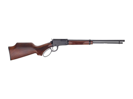 Henry H001PGH17H Sporter 17 HMR 12+1 18.50" Blued Threaded Barrel, Black Aluminum Receiver w/Picatinny Rail, American Walnut Fixed w/Pistol Grip Stock