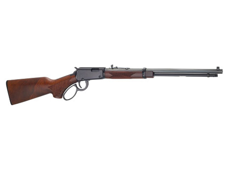 Henry H001TPG22 Western Frontier 22 S/L/LR 16/17/23+1 20" Blued Octagon Barrel, Black Aluminum Grooved Receiver, American Walnut Fixed w/Pistol Grip Stock