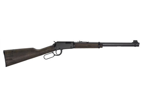 Henry H001GG22M Garden Gun 22 WMR Shotshell 12+1 18.50" Blued Smooth Bore Barrel, Black Aluminum Grooved Receiver, Black Ash Straight Grip Wood Stock