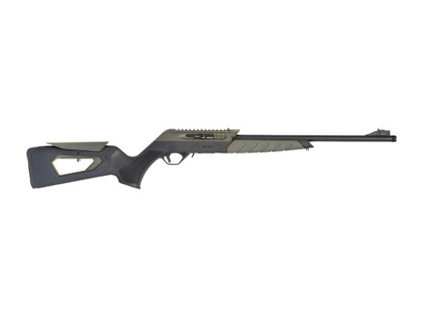 TriStar 60003 KR22 22 LR 10+1 18.60" Black Barrel, Picatinny Rail Receiver, Black/OD Green Skeletonized w/Adj Comb Polymer Stock
