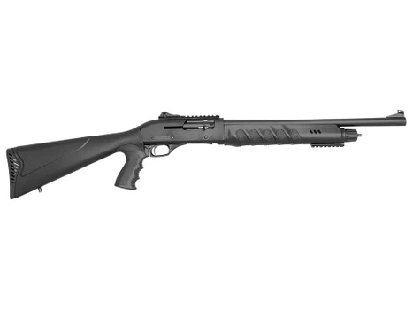 Rock Island X4 Tact LI-ON Full Size Frame 12 Gauge Semi-Auto 3" 4+1 18.50" Black Steel Barrel, Black Anodized Aluminum Receiver, Black Fixed w/Pistol Grip Synthetic Stock
