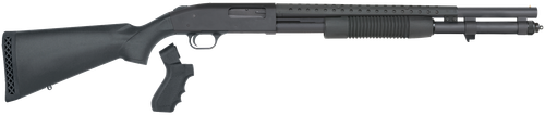 Mossberg 50694 590 Persuader 12 Gauge 3" 8+1 20" Cylinder Bore Heat-Shield Barrel Matte Blued Rec Black Synthetic Stock Includes Pistol Grip                                                            