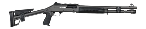 Panzer Arms PAM4TSDSFSS M4 12 Gauge Semi-Auto 3" 5+1 18.50" Tactical Barrel, Gray Tactical Gray Aluminum Receiver w/Picatinny Rail, Black Skeleton Synthetic Stock & Grip                               