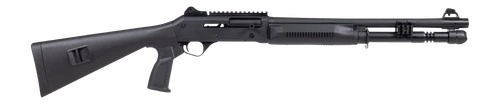 Panzer Arms PAM4TSSB M4 12 Gauge Semi-Auto 3" 5+1 18.50" Black Barrel, Black Aluminum Receiver w/Picatinny Rail, Black Fixed Synthetic Stock, Black Polymer Grip                                        
