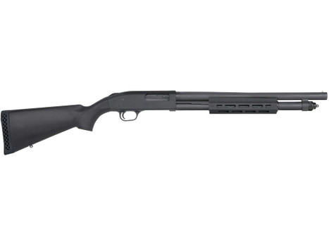 Mossberg 50766 590A1 Tactical 12 Gauge 3" 6+1 18.50" Cylinder Bore Barrel Black Parkerized Rec Black Synthetic Stock Right Hand Includes M-LOK Handguard