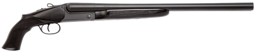 Charles Daly 930385 500  12 Gauge Break Open 2 20" Black Side By Side Barrel, Black Receiver, Black Wood Stock, Includes Pistol Grip                                                                    