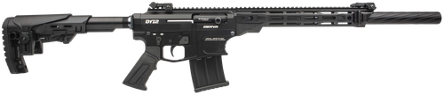 Derya Firearms DY1218US Namlu DY12 12 Gauge Semi-Auto 3" 5+1 18" Black Melotine Threaded Barrel, Black Anodized Aluminum Receiver w/Picatinny Rail, Black Adjustable Polymer Stock & Pistol Grip        