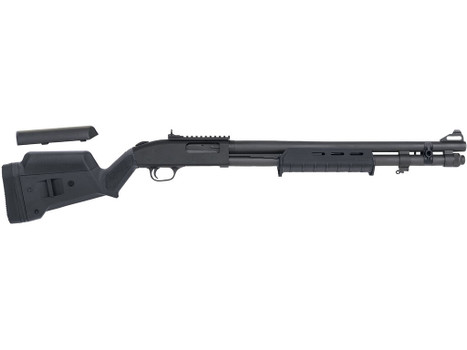 Mossberg 51773 590A1 Tactical 12 Gauge 3" 8+1 20" Parkerized Heavy-Walled Barrel Black Rec Black Fixed Magpul SGA/MOE Stock Right Hand